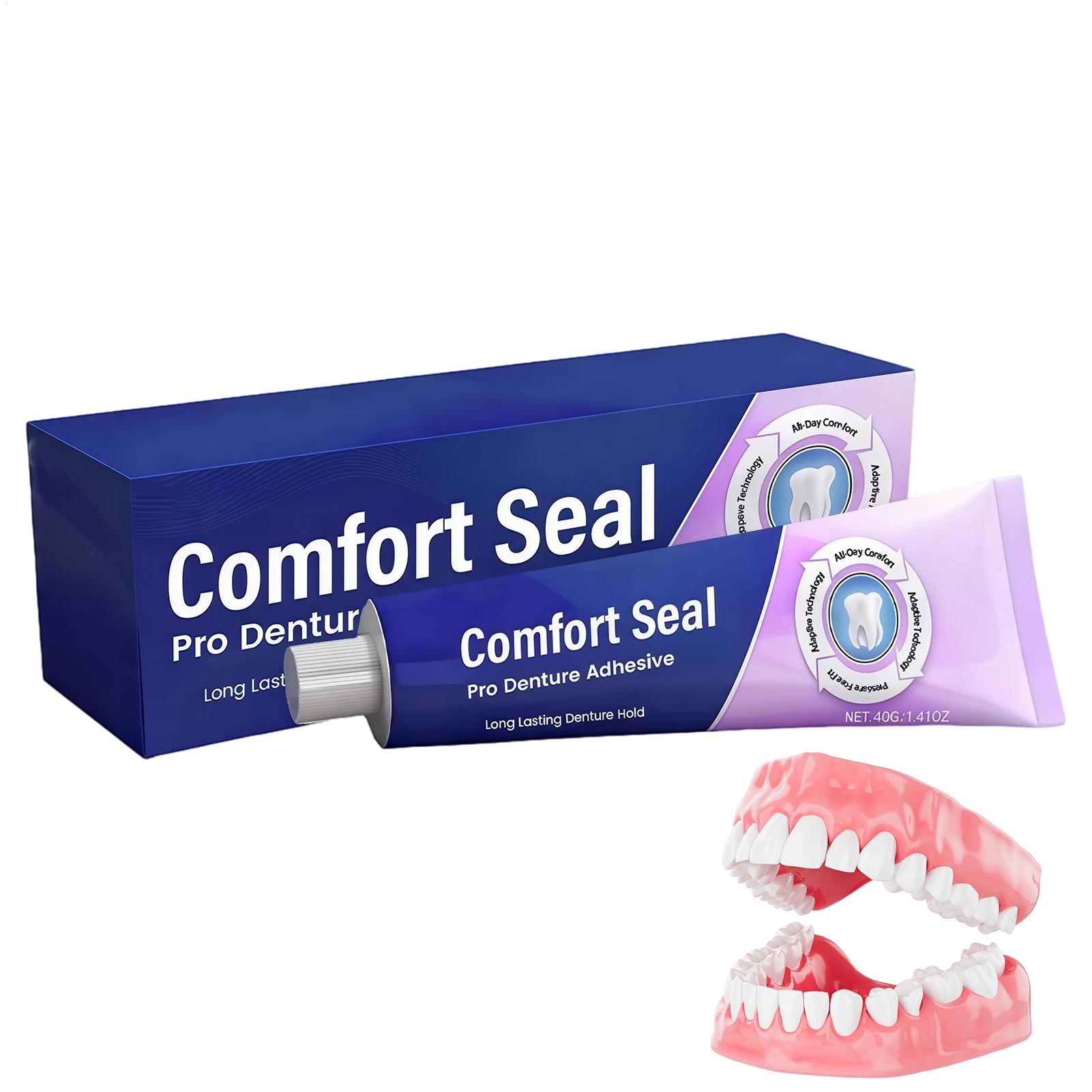 Home Improvement Hardware - Long-Lasting Glue For Dentures 40g Professional