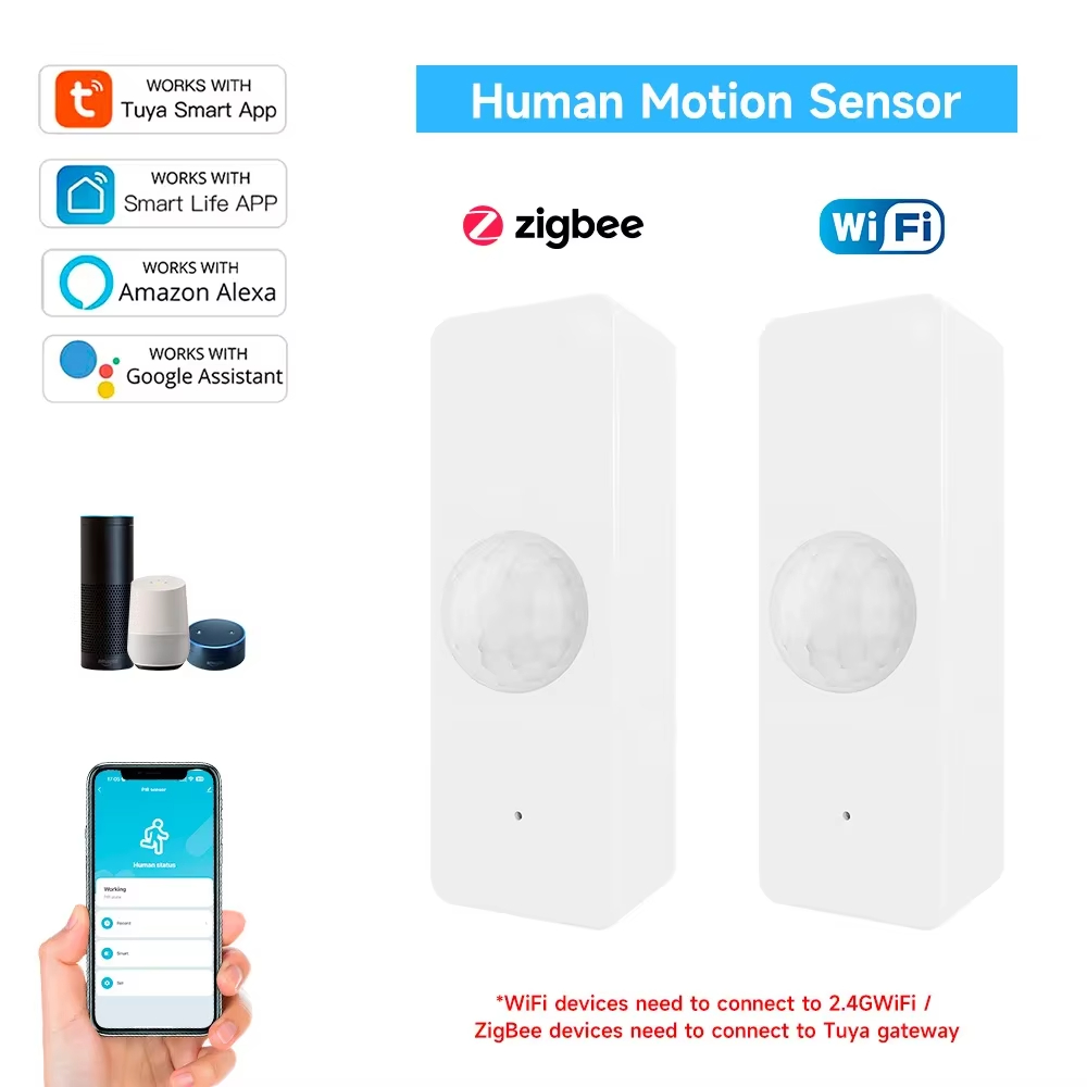 Home Improvement Hardware - Tuya WiFi Zigbee PIR Motion Sensor