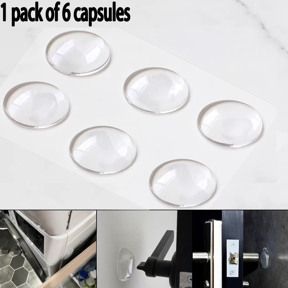 Silent Clear Silicone Door Sto - đánh giá và giá Door Stopper Rubber
