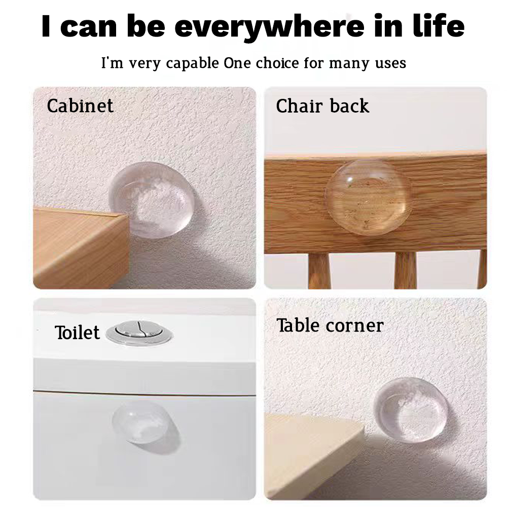 Silent Clear Silicone Door Sto - đánh giá và giá Door Stopper Rubber