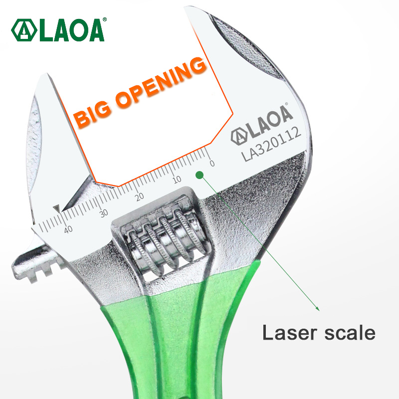 LAOA Large Opening Adjustable  - đánh giá và giá Pipe Wrench Adjustable