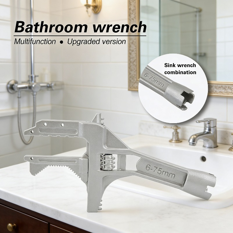 1Pc Large Open 6-75mm Adjustab - đánh giá và giá Pipe Wrench Adjustable