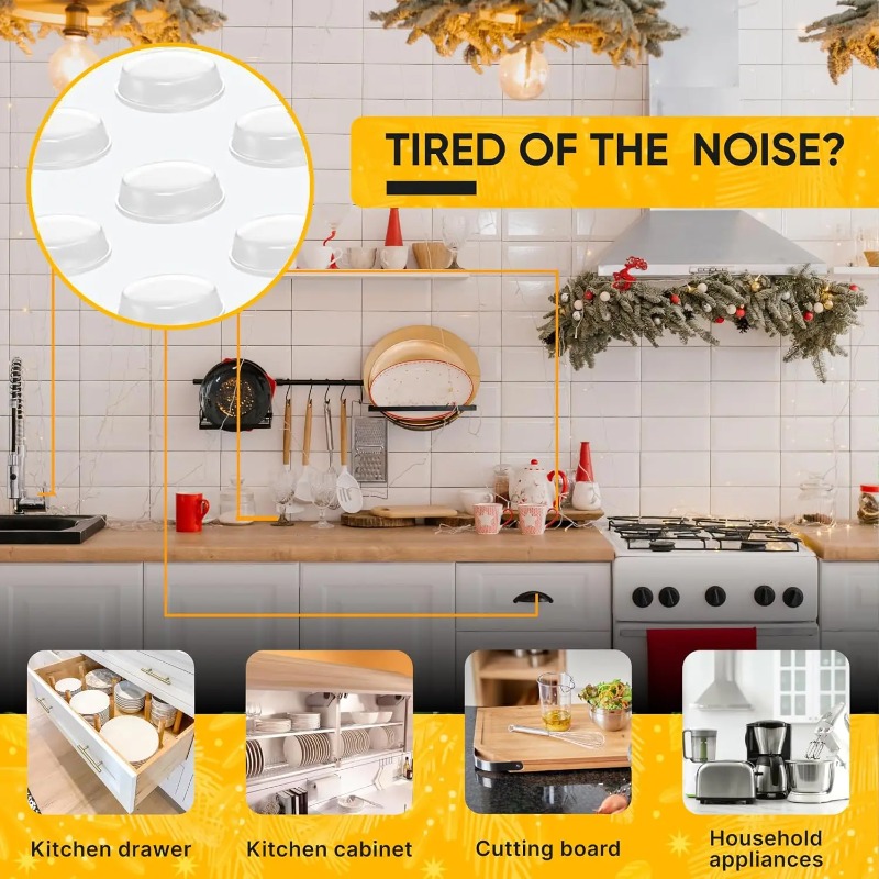Self-Adhesive Clear Door Stop  - đánh giá và giá Door Stopper Rubber
