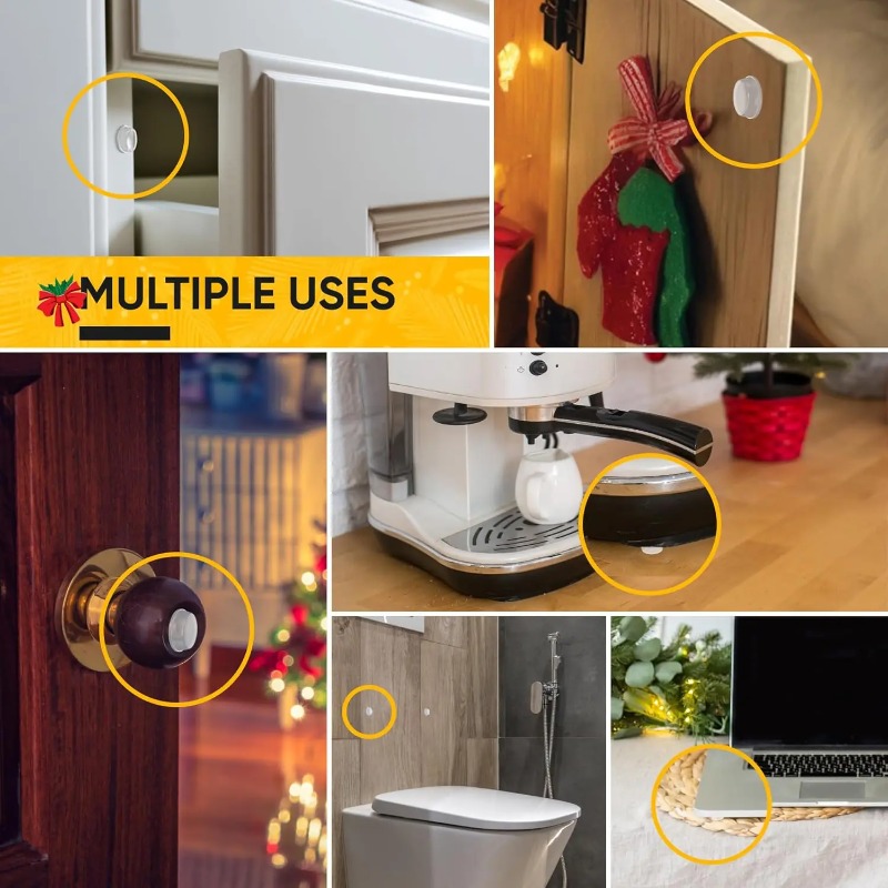 Self-Adhesive Clear Door Stop  - đánh giá và giá Door Stopper Rubber