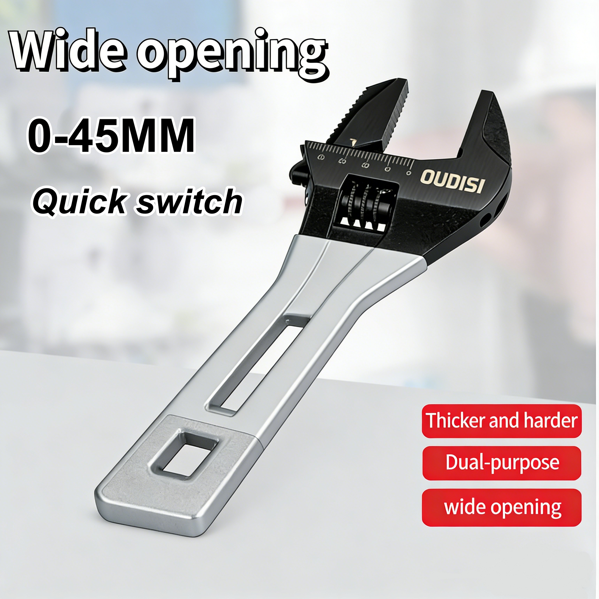 Adjustable Large Open Steel Wr - đánh giá và giá Pipe Wrench Adjustable
