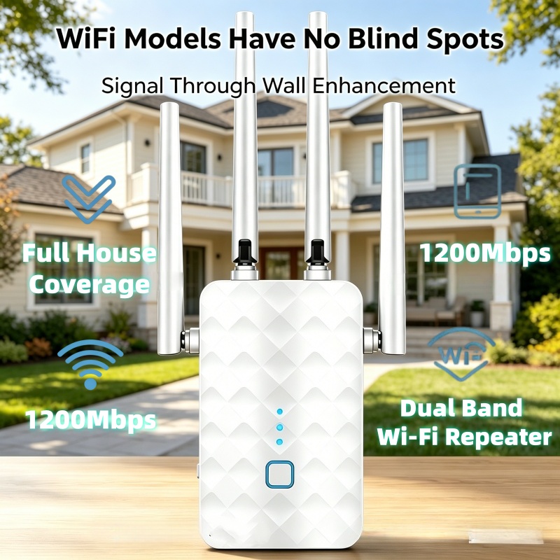 1200Mbps WiFi Repeater Wireles - đánh giá và giá Home Improvement Hardware