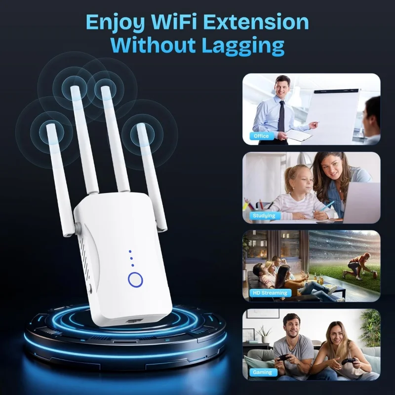 2.4G/5GHz Dual Band WiFi Repea - đánh giá và giá Home Improvement Hardware