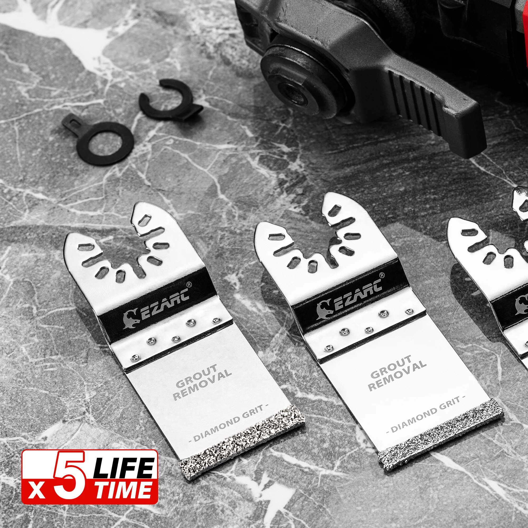EZARC Oscillating Saw Blades 3 - đánh giá và giá Grout Saw Removal
